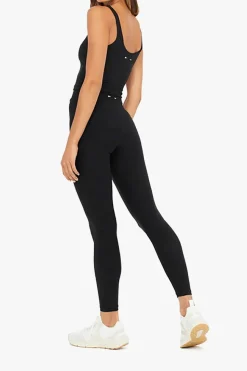 The Upside CZARNY Legginsy `Peached`