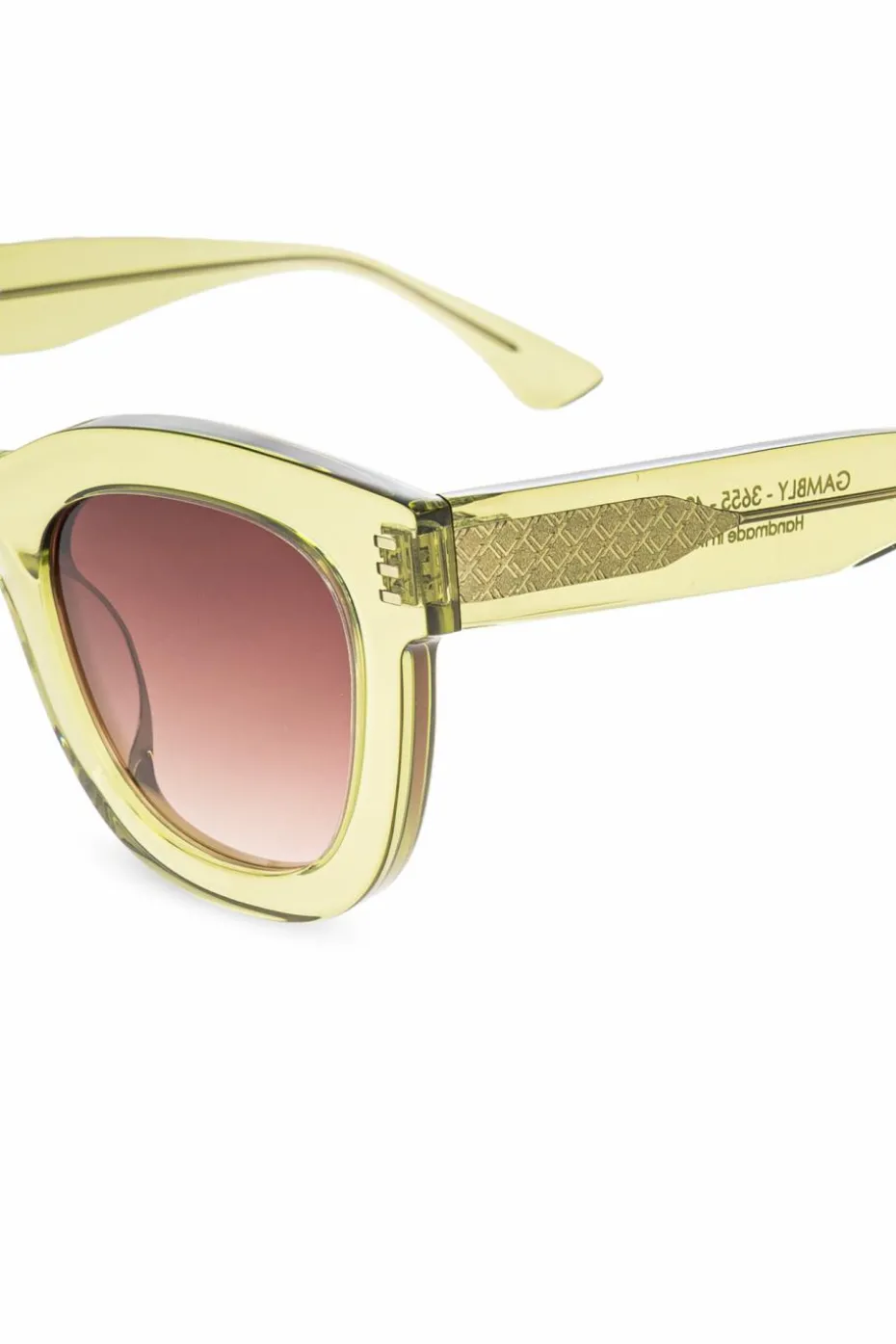 Thierry Lasry ZIELONY Okulary przeciwsłoneczne `Gambly`