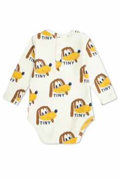 Tinycottons BIAŁY Body z nadrukiem