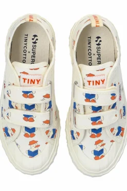 Tinycottons BIAŁY TINYCOTTONS X SUPERGA