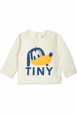 Tinycottons BIAŁY T-shirt z nadrukiem