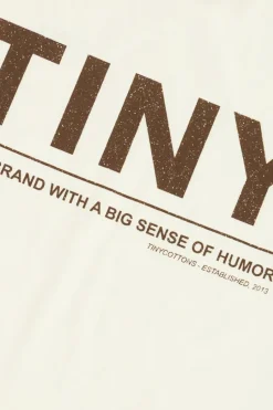 Tinycottons BIAŁY T-shirt z krótkim rękawem