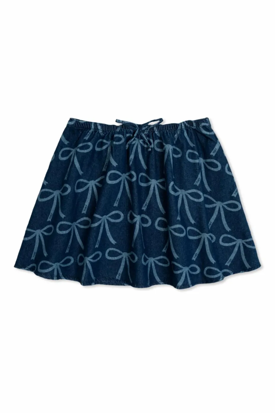 Tinycottons GRANATOWY Spódnica z logo