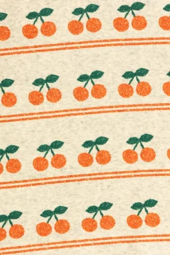 Tinycottons kremowy T-shirt ze wzorem