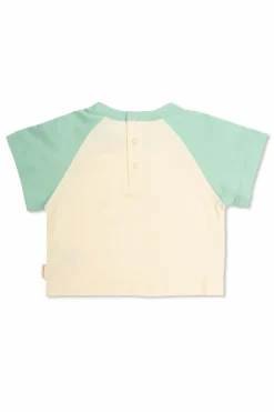 Tinycottons kremowy T-shirt z nadrukiem