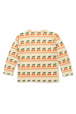 Tinycottons kremowy T-shirt ze wzorem
