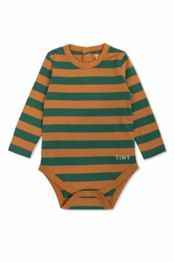 Tinycottons MULTIKOLOR Body ze wzorem w pasy