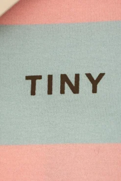 Tinycottons MULTIKOLOR Kombinezon ze wzorem w pasy