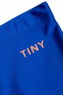 Tinycottons NIEBIESKI Leginsy z logo