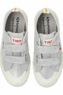 Tinycottons SREBRNY TINYCOTTONS X SUPERGA