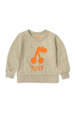 Tinycottons SZARY Bluza z nadrukiem