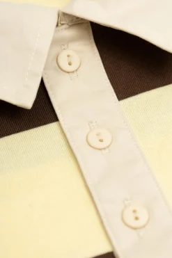 Tinycottons ŻÓŁTY Bluza z kołnierzem