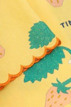 Tinycottons ŻÓŁTY Koszula z dekoracyjnym kołnierzem