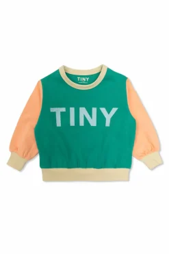 Tinycottons ZIELONY Bluza z logo