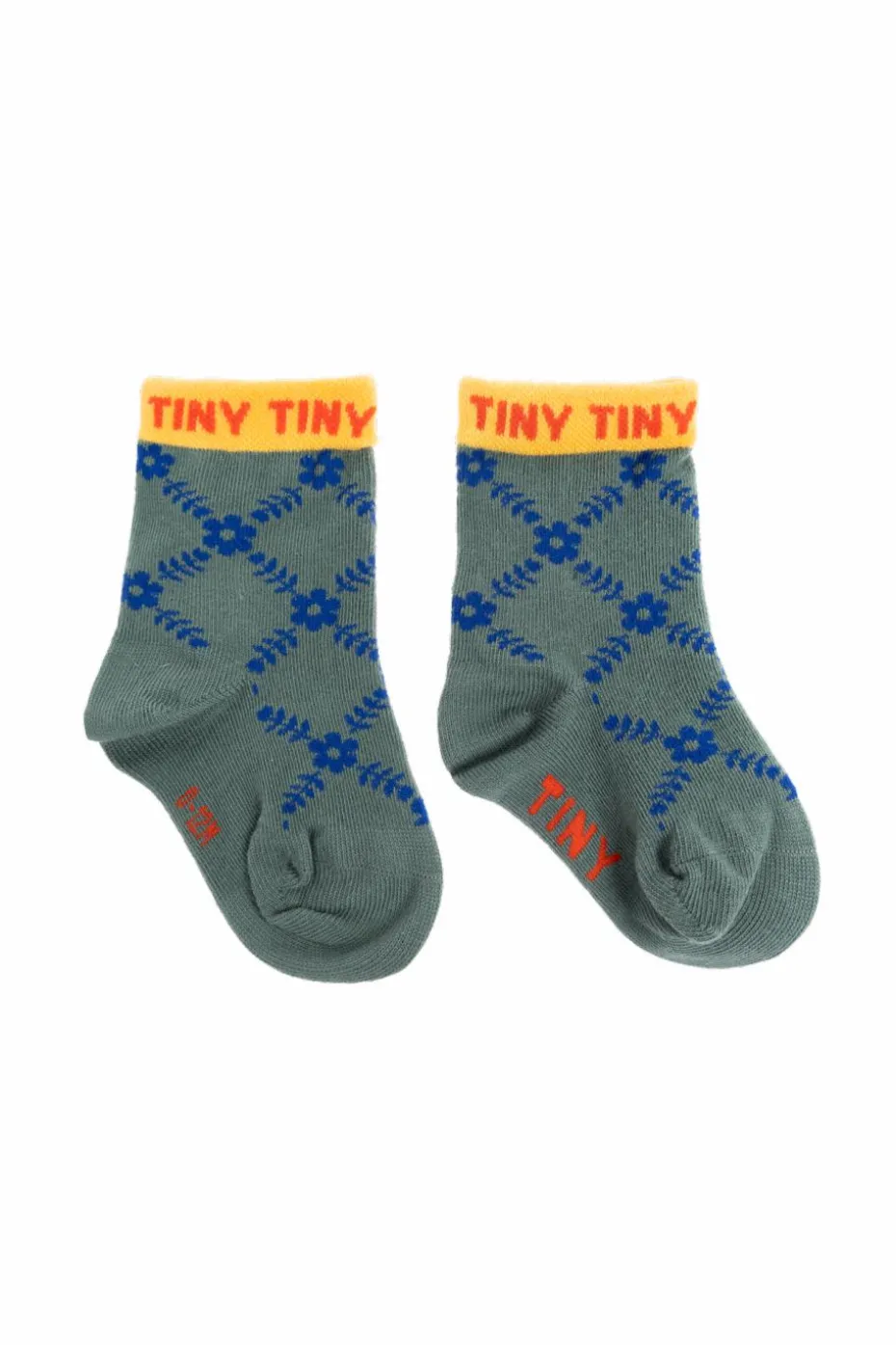 Tinycottons ZIELONY Skarpety z logo