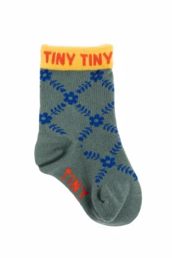 Tinycottons ZIELONY Skarpety z logo