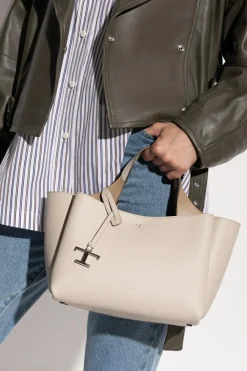 Tod’s beżowy Torba do ręki `Mini`