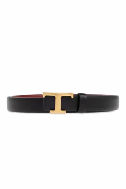 Tod’s CZARNY Dwustronny pasek