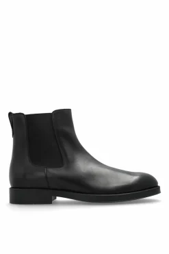Tod’s CZARNY Skórzane sztyblety