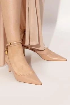 Tom Ford beżowy Buty na obcasie `Flesh`