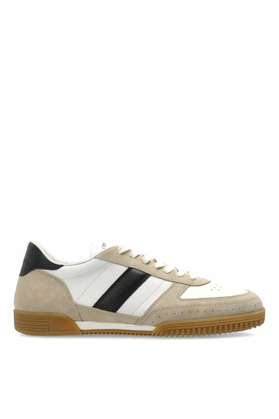 Tom Ford beżowy Buty sportowe z logo