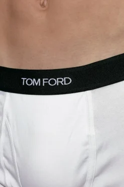 Tom Ford BIAŁY Dwupak bokserek z logo