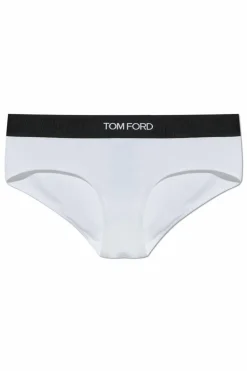 Tom Ford BIAŁY Figi z logo