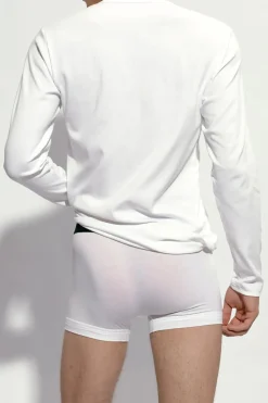 Tom Ford BIAŁY T-shirt z logo