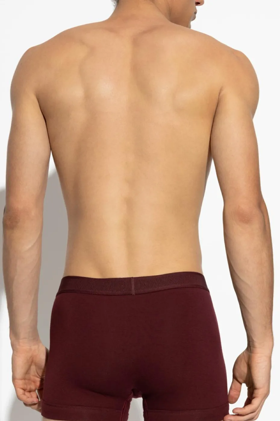 Tom Ford BORDO Bokserki z logo