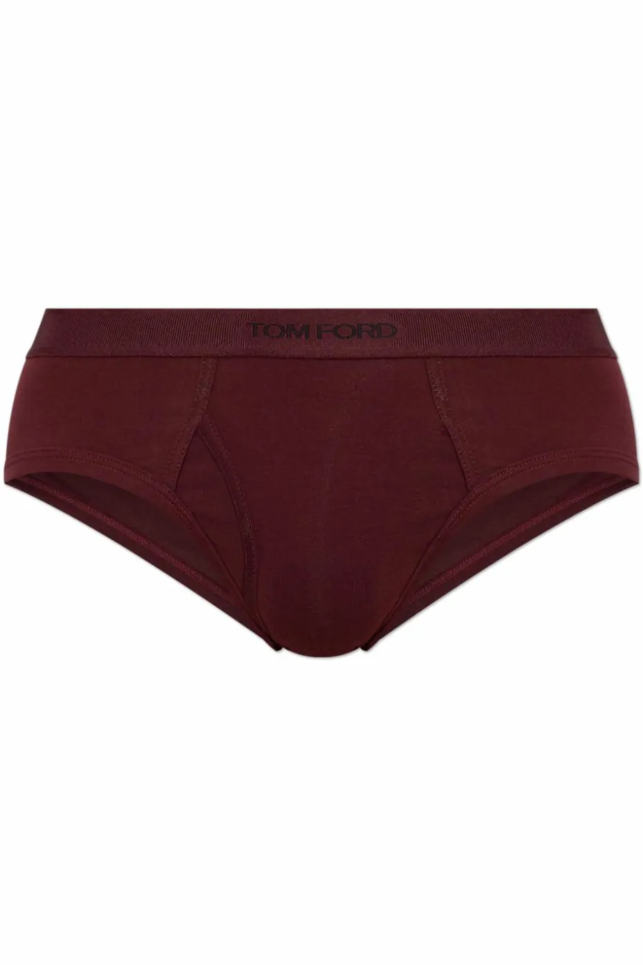 Tom Ford BORDO Slipy z logo