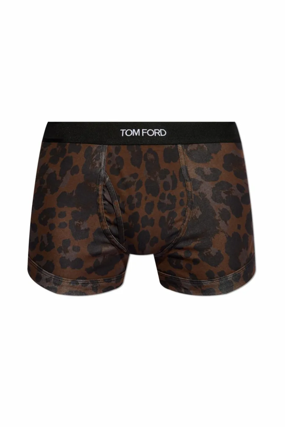 Tom Ford BRĄZOWY Bawełniane bokserki