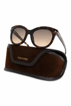 Tom Ford BRĄZOWY Okulary przeciwsłoneczne