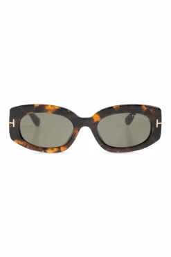 Tom Ford BRĄZOWY Okulary przeciwsłoneczne