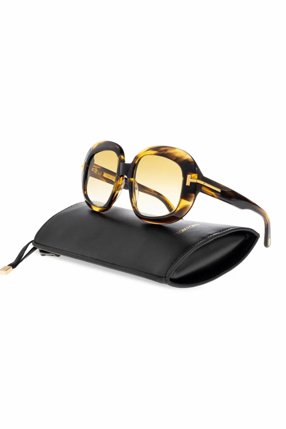 Tom Ford BRĄZOWY Okulary przeciwsłoneczne