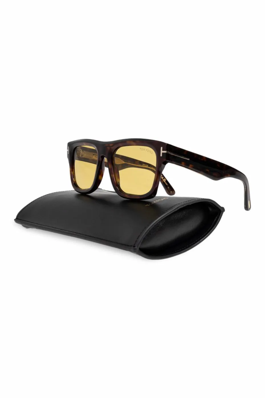 Tom Ford BRĄZOWY Okulary przeciwsłoneczne z kolekcji `Icon`