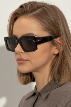 Tom Ford BRĄZOWY Okulary przeciwsłoneczne