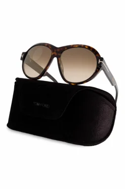 Tom Ford BRĄZOWY Okulary przeciwsłoneczne
