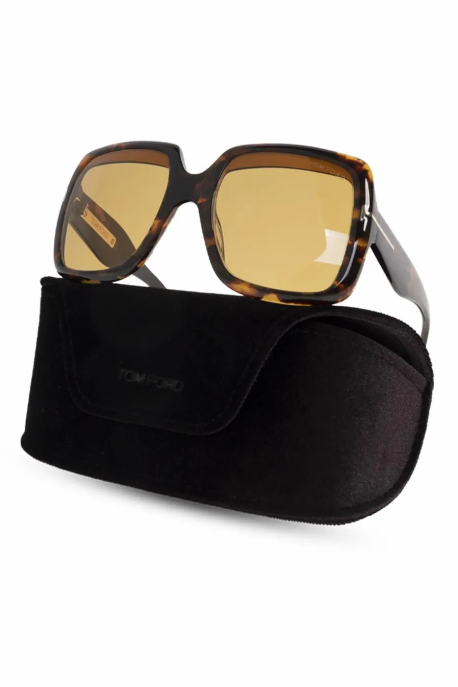 Tom Ford BRĄZOWY Okulary przeciwsłoneczne