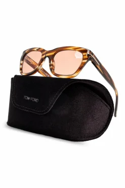Tom Ford BRĄZOWY Okulary przeciwsłoneczne