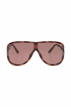 Tom Ford BRĄZOWY Okulary przeciwsłoneczne
