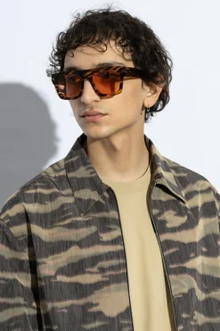 Tom Ford BRĄZOWY Okulary przeciwsłoneczne