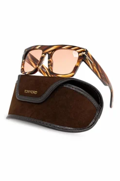 Tom Ford BRĄZOWY Okulary przeciwsłoneczne