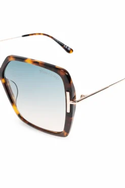 Tom Ford BRĄZOWY Okulary przeciwsłoneczne