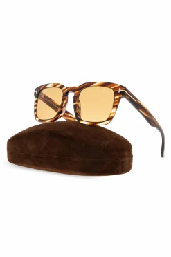 Tom Ford BRĄZOWY Okulary przeciwsłoneczne