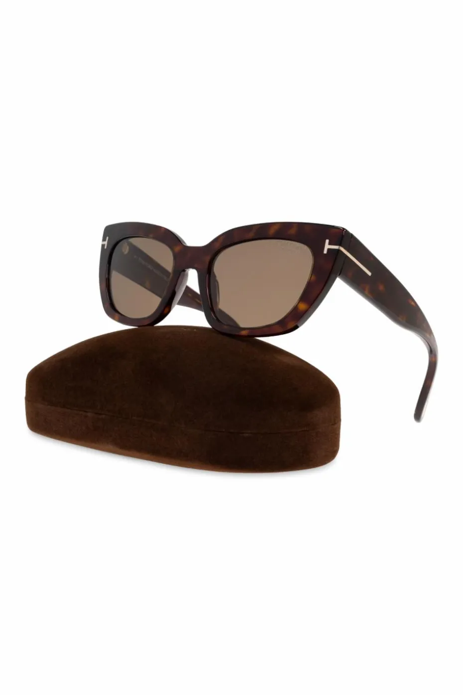 Tom Ford BRĄZOWY Okulary przeciwsłoneczne