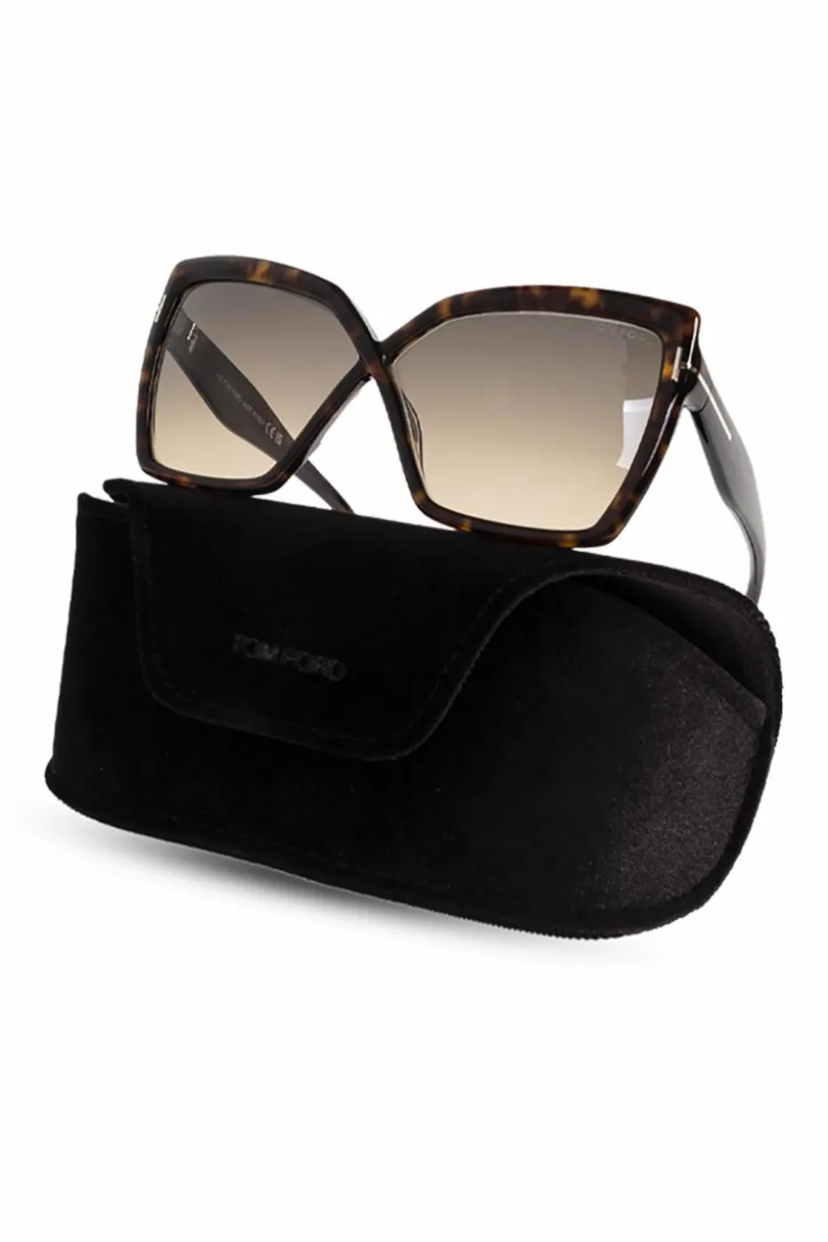 Tom Ford BRĄZOWY Okulary przeciwsłoneczne