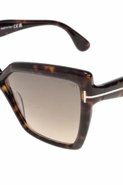 Tom Ford BRĄZOWY Okulary przeciwsłoneczne