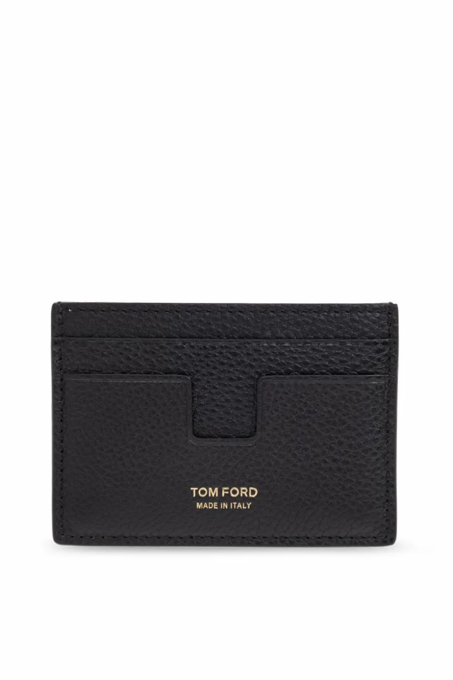 Tom Ford CZARNY Etui na karty z klipsem na banknoty