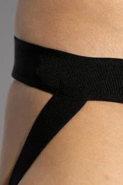 Tom Ford CZARNY Jockstrapy z logo