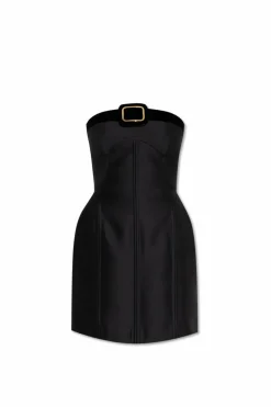 Tom Ford CZARNY Krótka sukienka z odkrytymi ramionami